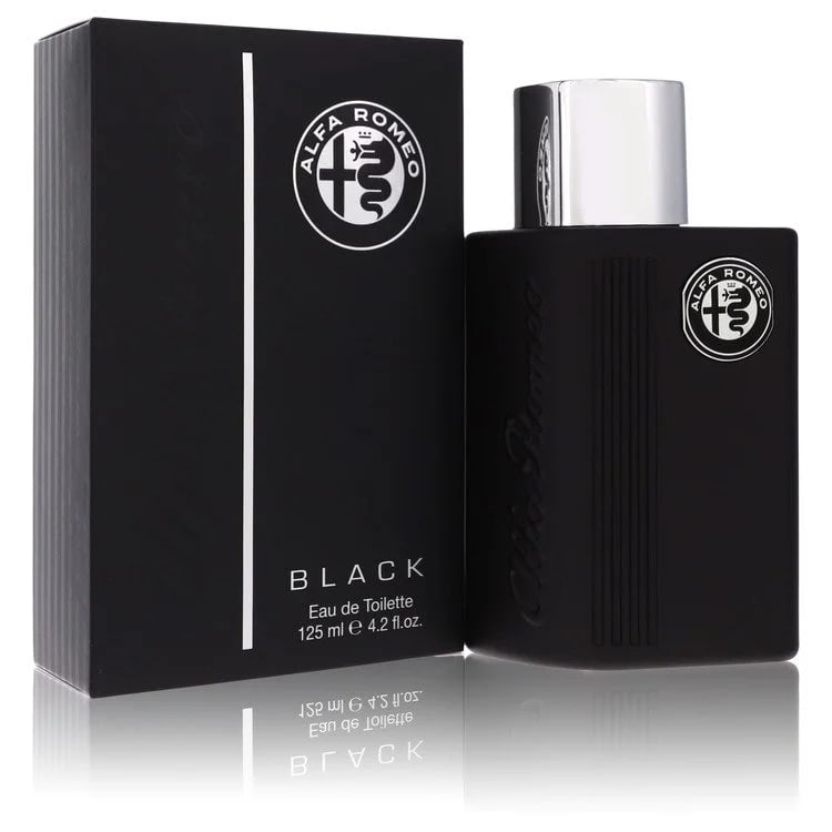 Alfa Romeo Black Men's 4.2oz Eau De Toilette Spray: New, guaranteed authentic cologne!