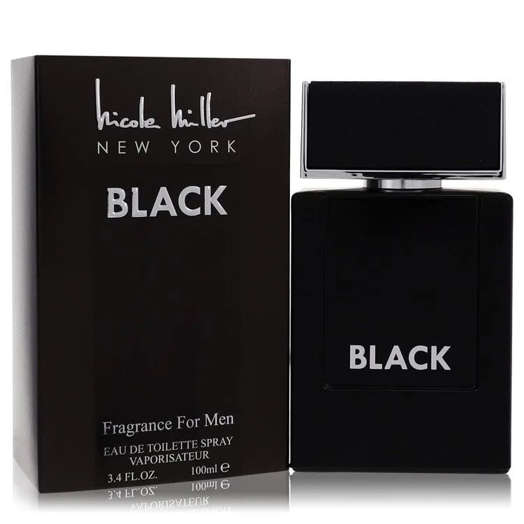 Nicole Miller Black Men's 3.4 Oz Spray: New, guaranteed authentic cologne! Eau de toilette