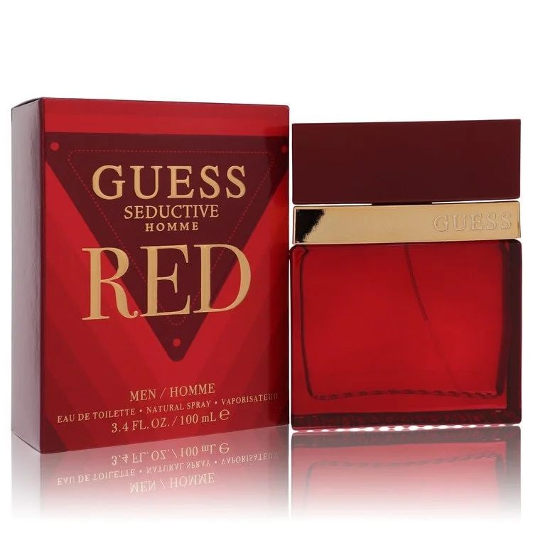 Guess Seductive Homme Red Men's 3.4 Oz Spray: New, guaranteed authentic cologne! Eau de toilette