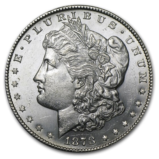 1878-s Morgan Dollar Bu (1 of 2)
