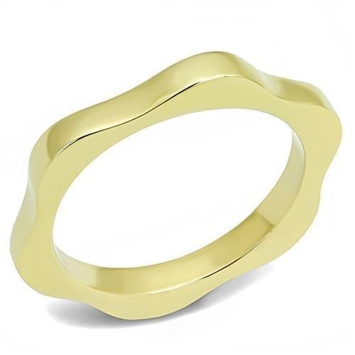 14k Gold Ip. Geometric Curved Ring (1 of 1)
