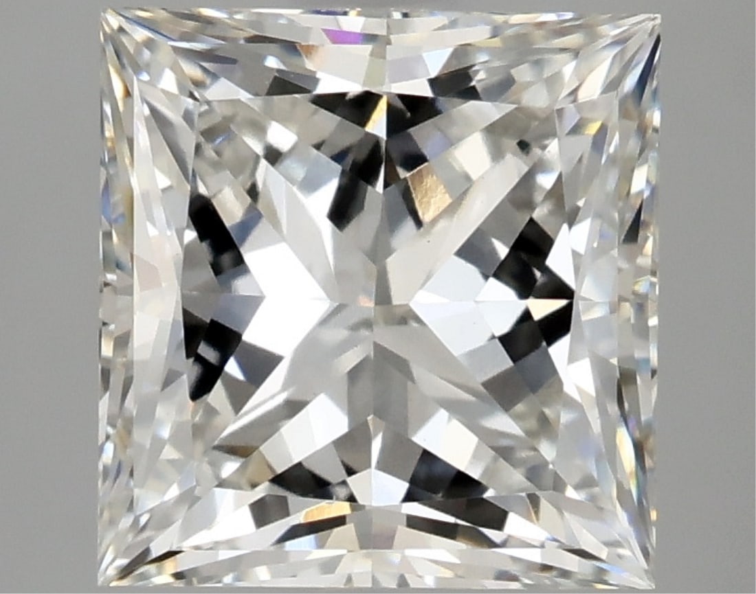 Igi Certified Princess Cut 2.85ct Vs1 Lab Diamond (1 of 2)