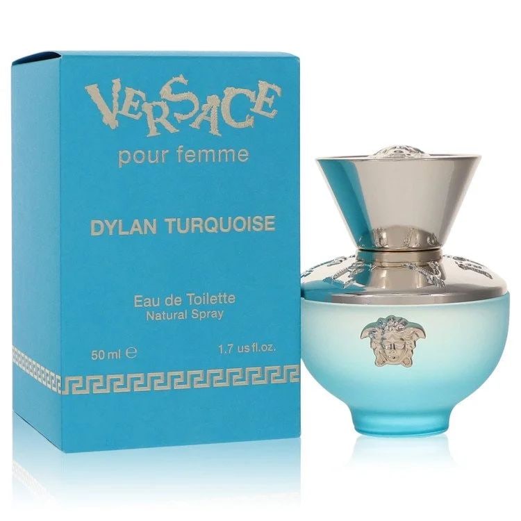Versace Pour Femme Dylan Turquoise 1.7 Oz Spray: New, guaranteed authentic perfume! Women's eau de toilette