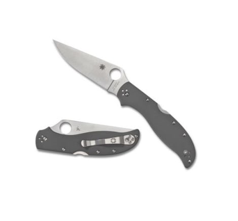 Spyderco Grey G-10 Cpm Cru-wear Strech 2 Xl Knife (1 of 1)