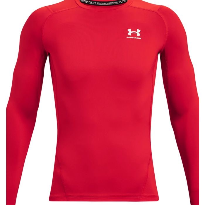 Under Armour Men's Xl Heatgear Long Sleeve Red (1 of 1)