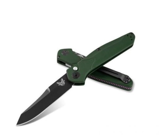 Benchmade Blk Rev Tanto Osborne Auto Folding Knife (1 of 1)