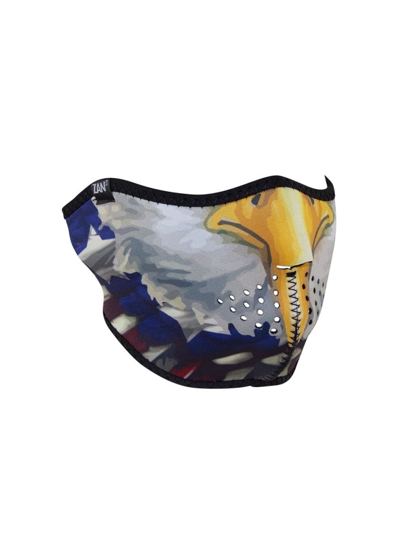 Zan Headgear Usa Eagle Neoprene Half Face Mask (1 of 1)