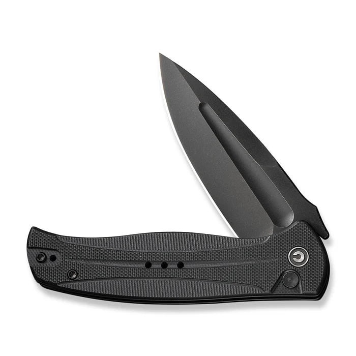 Civivi Incindie Flipper & Button Lock Black Knife (1 of 1)
