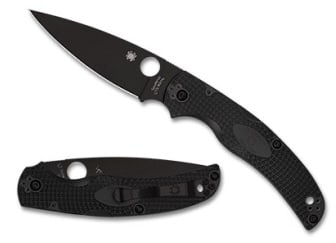 Spyderco Black Native Chief Lightweight Knife (1 of 1)
