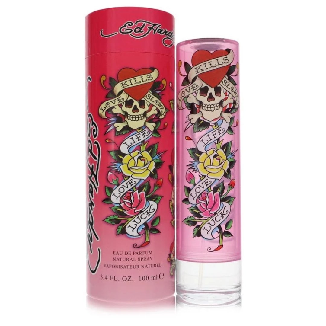Christian Audigier Ed Hardy Women's 3.4 Oz Spray: New, guaranteed authentic perfume! Eau de parfum