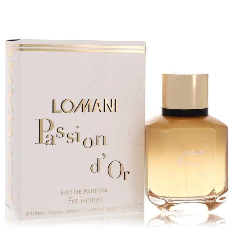 Lomani Passion D'or Women's 3.3 Oz Spray: New, guaranteed authentic perfume! Eau de parfum