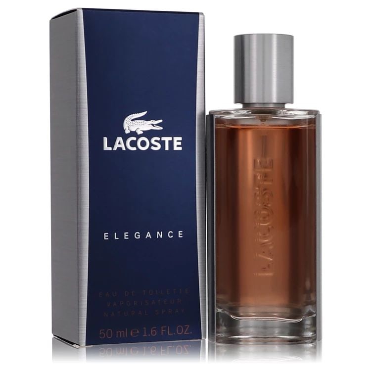 Lacoste Elegance Men's 1.7oz Eau De Toilette Spray: New, guaranteed authentic cologne!