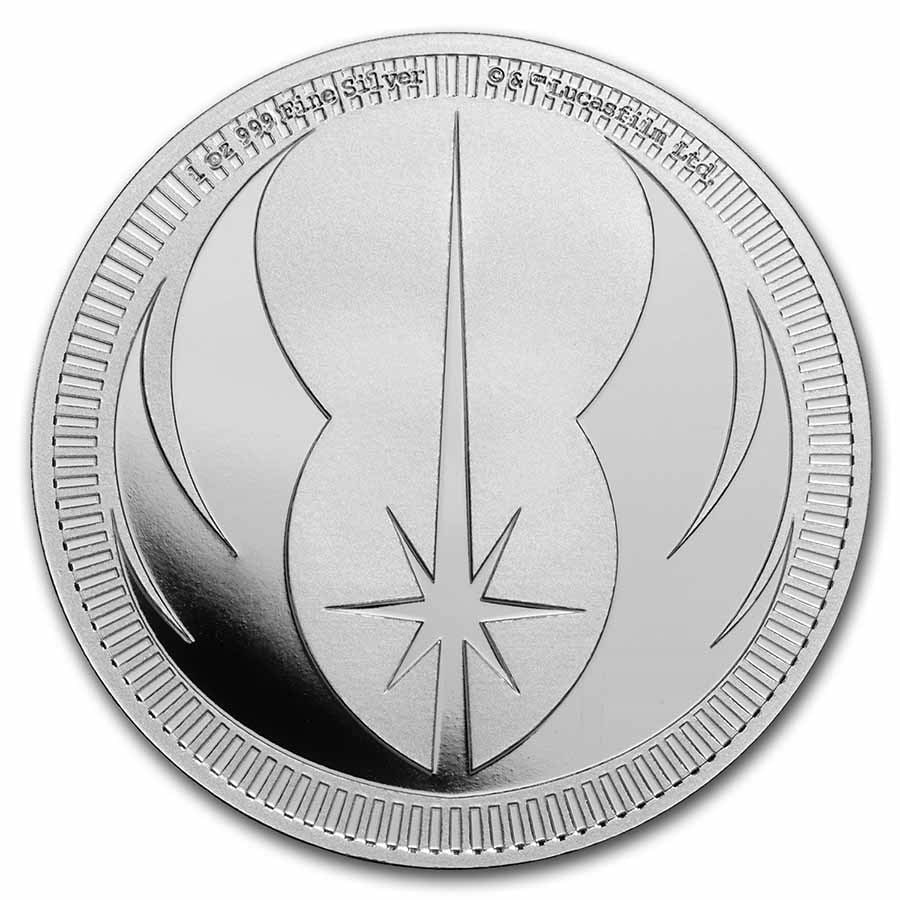 2023 Niue 1oz Silver $2 Star Wars Jedi Order Crest (1 of 3)