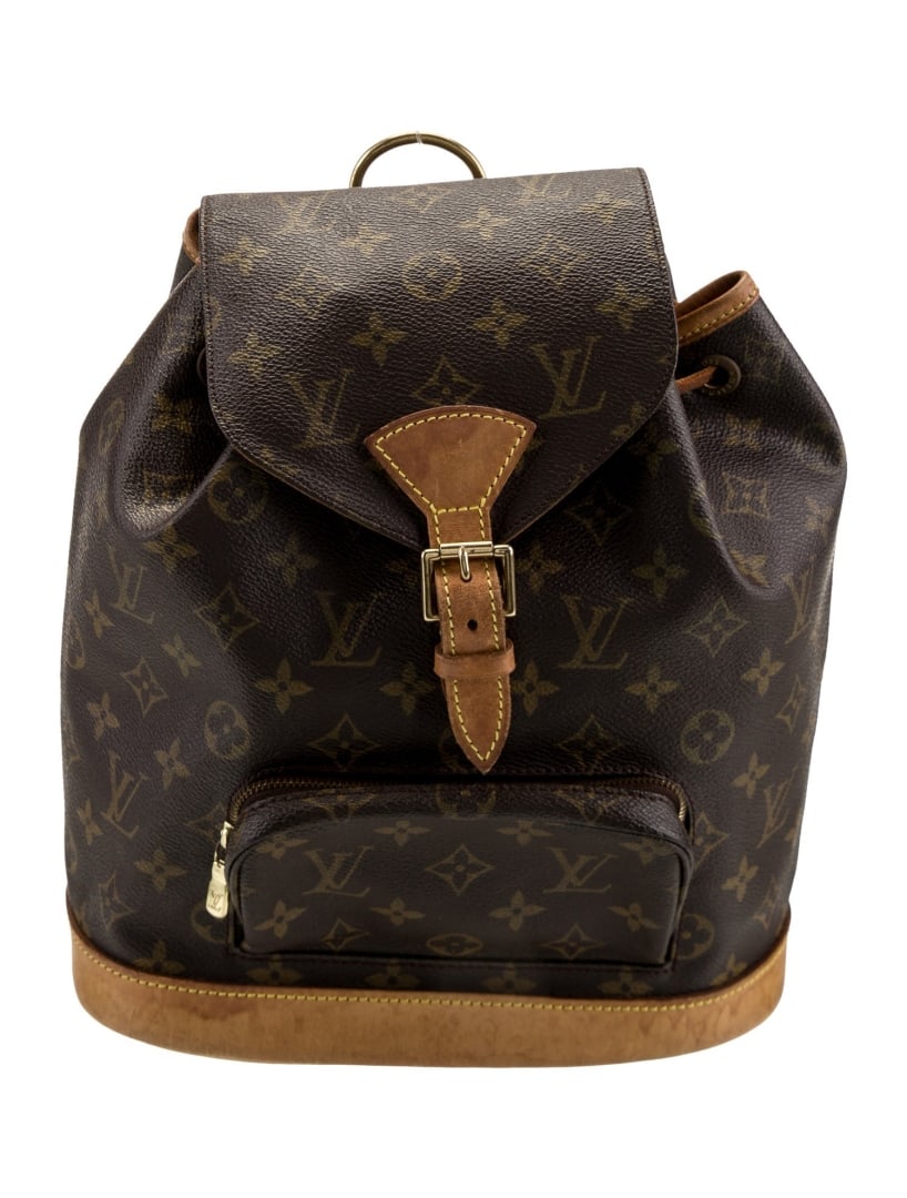 Louis Vuitton Montsouris Mm Ctd Canvas Backpack (1 of 6)