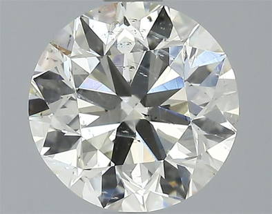 Gia Certified Round Cut 1.50ct Si2 Diamond: This gia-certified natural round cut diamond weighs 1. 50 carats with l color grade and si2 clarity. It features a very good cut, excellent polish, and very good symmetry. With medium blue