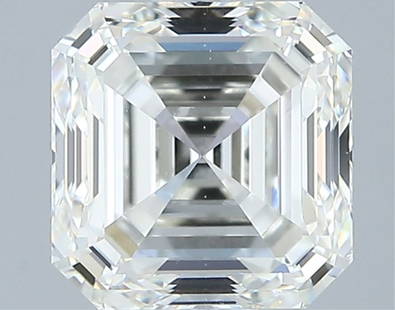 Gia Certified Asscher Cut 1.50ct Vs1 Diamond: This gia-certified natural asscher-cut diamond weighs 1. 50 carats and features k color grade and vs1 clarity. It boasts excellent polish and excellent symmetry, with no fluorescence. The diamond