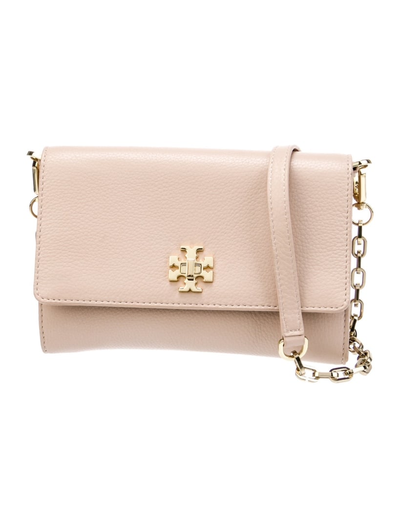 Tory Burch Neut Lthr Turn-lock Cls Crossbody Bag (1 of 5)