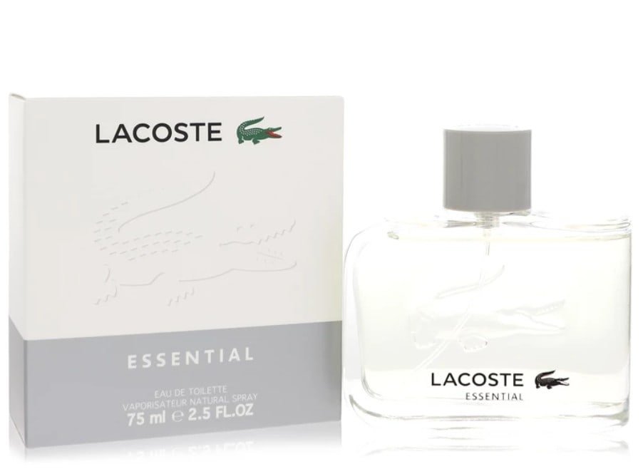 Lacoste Essential Men's 2.5 Oz Spray: New, guaranteed authentic cologne! Eau de toilette