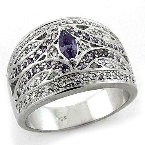 Dazzling 1.40ct Amethyst & Sapphire Cocktail Ring (1 of 1)
