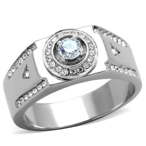 Glamorous .37ct White Sapphire Ring (1 of 1)