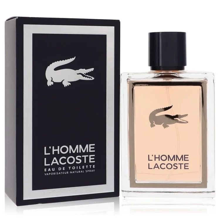Lacoste L'homme Men's 3.3 Oz Eau De Toilette Spray: New, guaranteed authentic cologne!