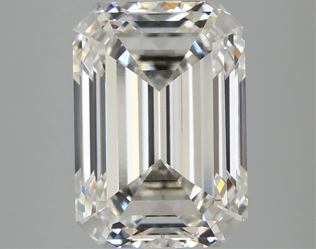 Igi Certified Emerald Cut 3.96ct Vvs2 Lab Diamond (1 of 2)