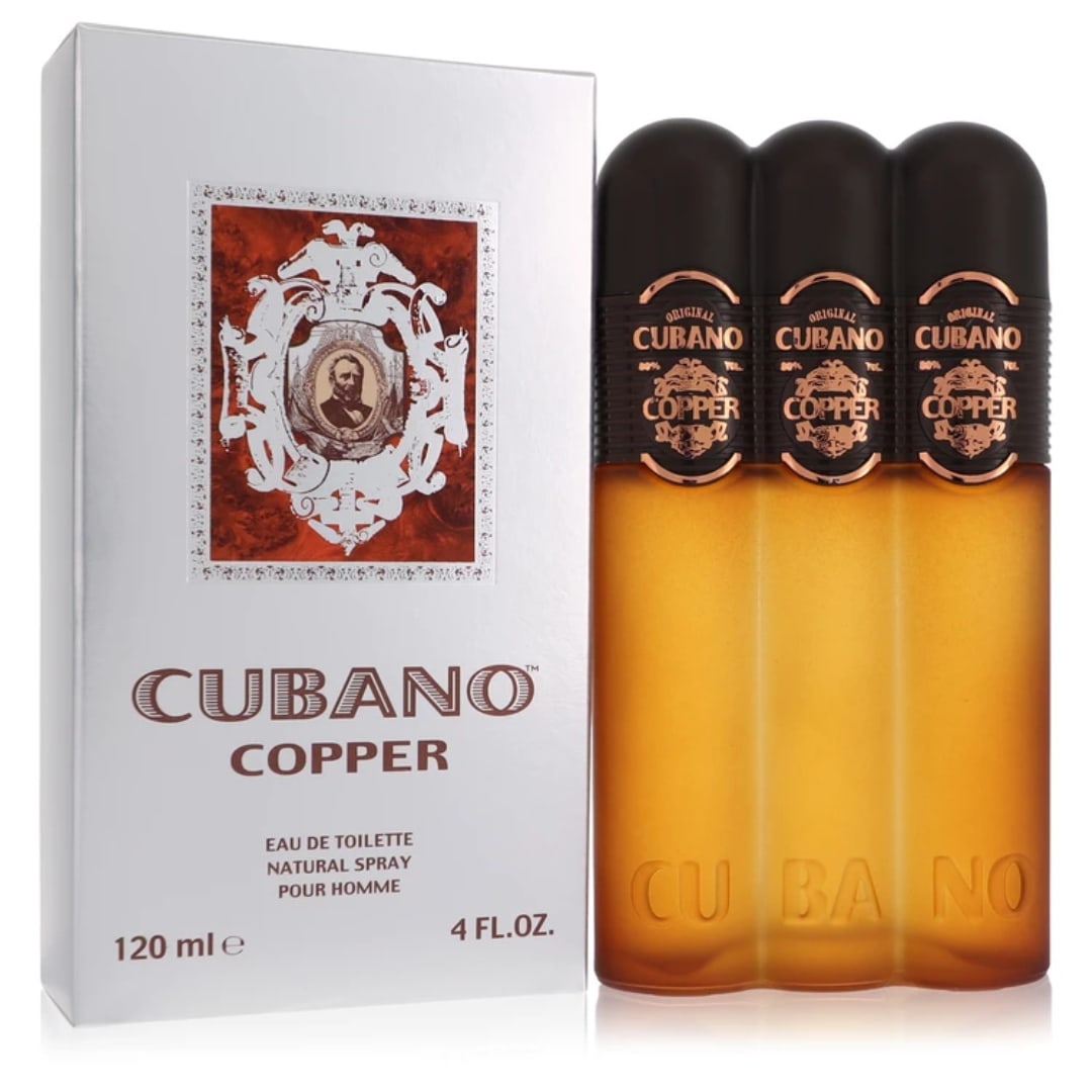Cubano Copper Men's 4 Oz Eau De Toilette Spray: New, guaranteed authentic cologne!