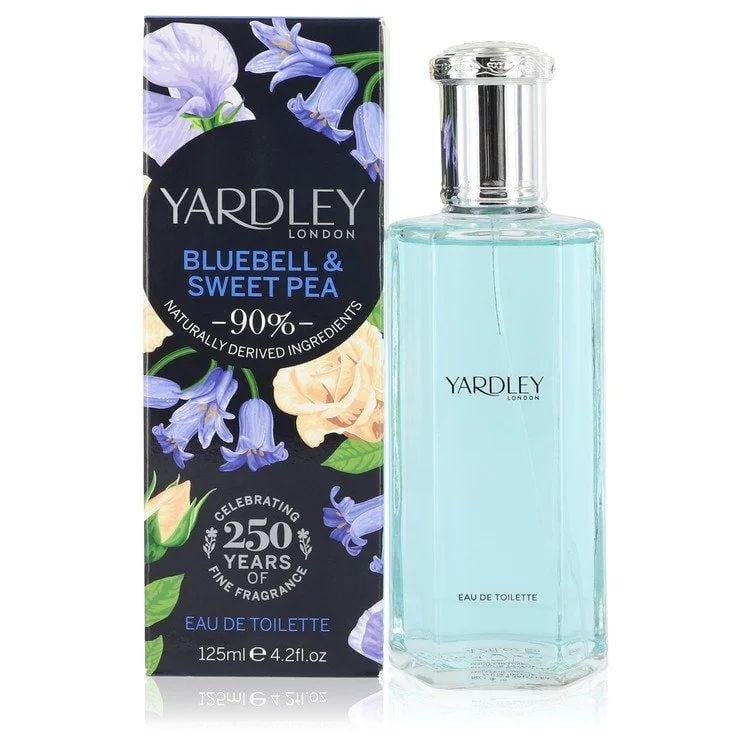 Yardley London Bluebell & Sweet Pea 4.2 Oz Spray: New, guaranteed authentic perfume! Women's eau de toilette