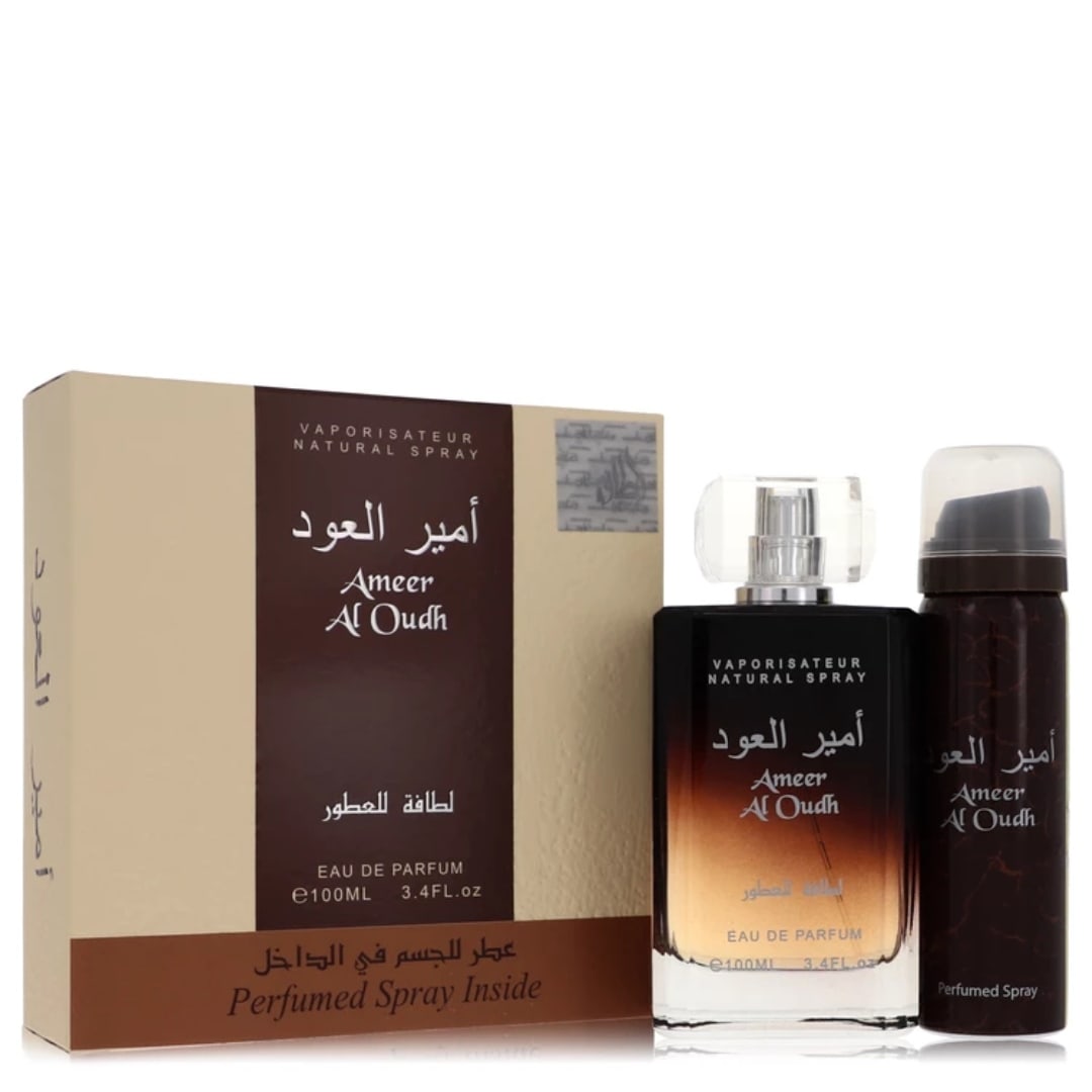 Lattafa Ameer Al Oudh Men's Gift Set 3.4 Oz Spray (1 of 1)