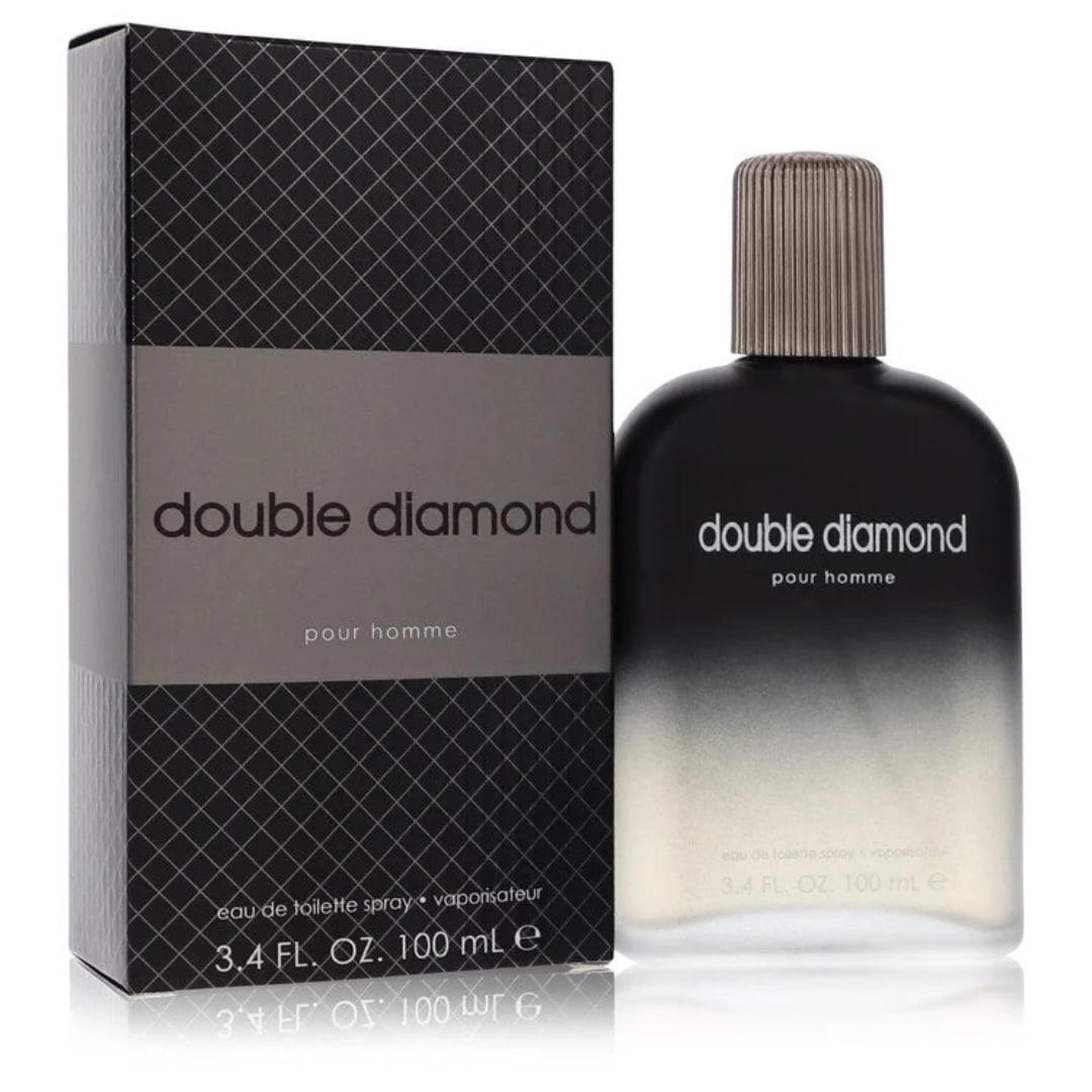 Yzy Perfume Double Diamond Men's 3.4 Oz Spray: New, guaranteed authentic cologne! Eau de toilette