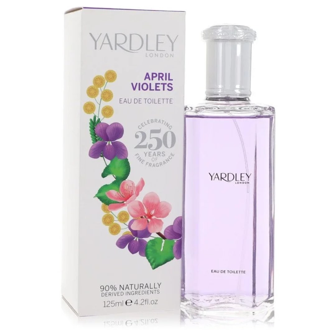 Yardley London April Violets Women's 4.2 Oz Spray: New, guaranteed authentic perfume! Eau de toilette