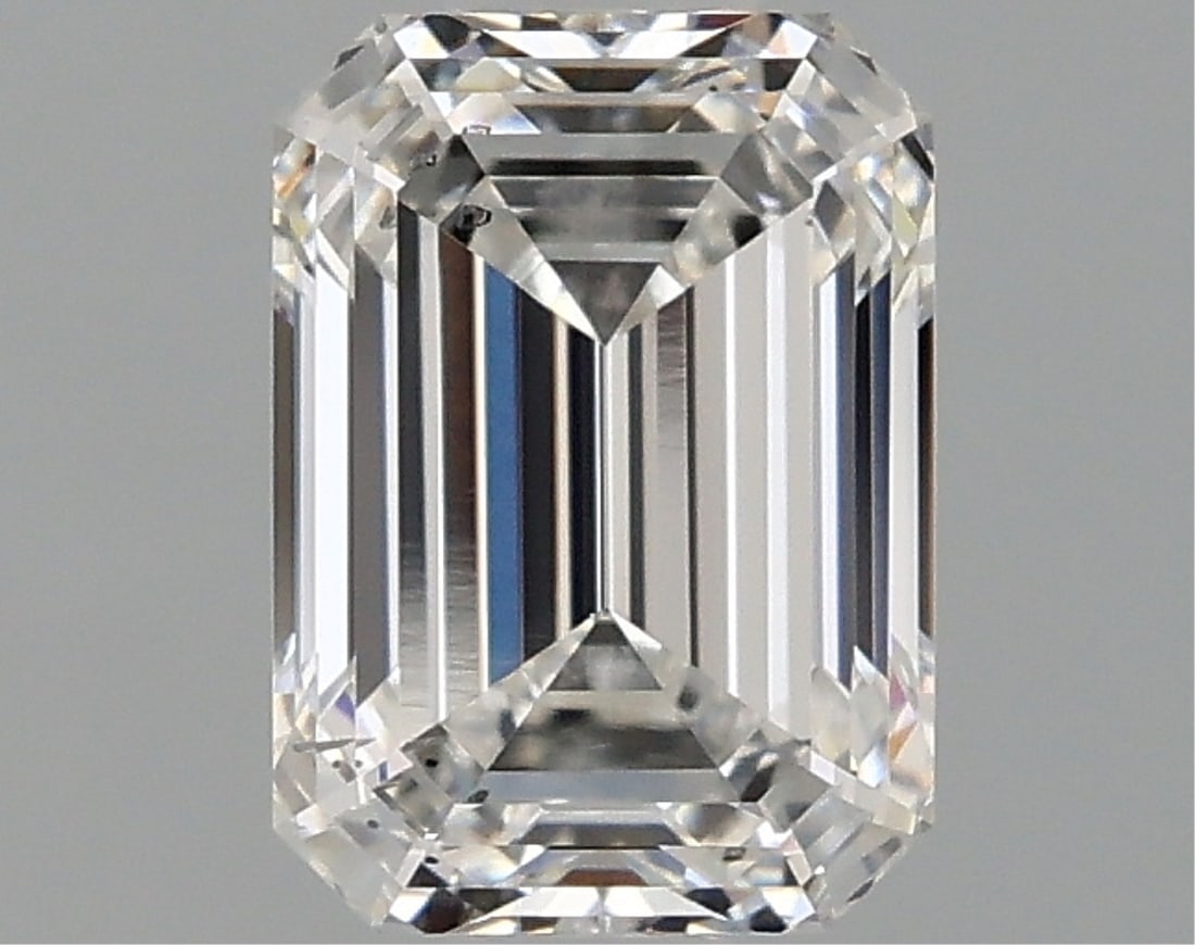 Igi Certified Emerald Cut 1.05ct Si1 Lab Diamond (1 of 2)