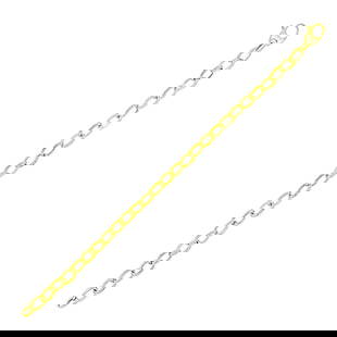 14k Gold Cable Chain Style Bracelet: Chain length: 7. 5''. Showcasing polished oval links forming a cable chain this bracelet exudes simple elegance. Available in size 7 1/2 inches this 14k yellow gold beauty comes with a lobster clasp.