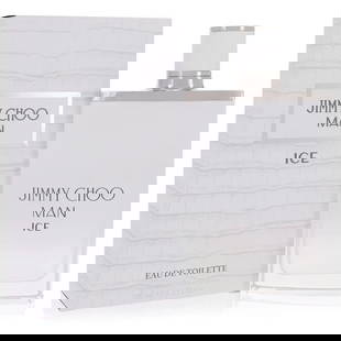 Jimmy Choo Ice Men's 3.4 Oz Eau De Toilette Spray: New, guaranteed authentic cologne! 
