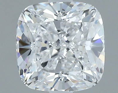 Gia Certified Cushion Cut 1.00ct Vs1 Diamond: This gia-certified natural cushion modified cut diamond weighs 1. 00 carats, exhibiting d color grade and vs1 clarity. It boasts excellent polish and excellent symmetry. With very strong blue