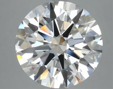 Igi Certified Round Cut 4.75ct Vs1 Lab Diamond: This igi-certified lab-grown round diamond weighs 4. 75 carats and boasts g color grade and vs1 clarity. With an ideal cut, excellent polish, and excellent symmetry with no fluorescence, it measures