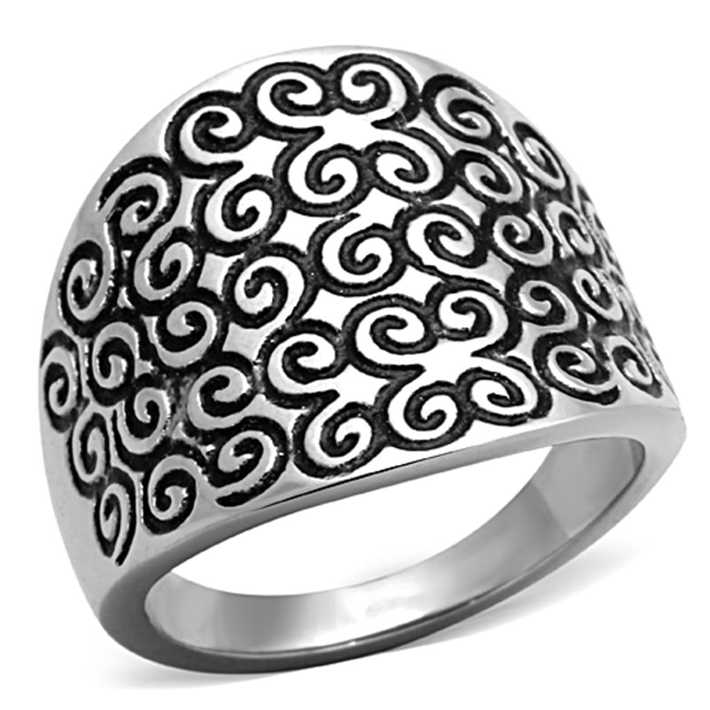 Trendy Celtic High Polish Fashion Dome Ring (1 of 1)