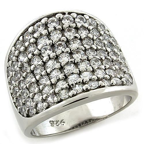 Sparkling 2.16ct White Sapphire Cocktail Ring (1 of 1)