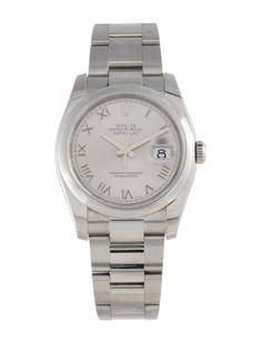 Rolex Datejust Ss Silver Dial Auto Men's 36mm: Condition is fair, pre-owned. Details: silver dial, oyster bracelet with deployant clasp, fits a wrist size of 7. 25" or smaller, collection: oyster perpetual, model name: datejust, serial number: g1*