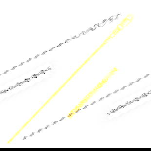 10k Gold Sparkle Chain 1.5mm: Size: 16". This sparkle chain comes in 10k gold and has a width of 1. 5 millimeters. Chain information: width: 0. 06 inches, chain type: other-chain-type, clasp type: lobster-claw, approximate weight: