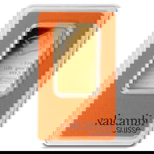 1 Oz Gold Bar - Valcambi (in Assay): A stock photo is being used, your item appears the exact same, except that your serial / bar number will be different. * this 1 oz gold bar from valcambi is beautifully finished, making it the perfect