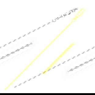 14k Gold Diamond Cut Round Wheat Chain 1.2mm: Size: 18". This diamond cut round wheat chain comes in 14k gold and has a width of 1. 2 mm. Chain information: width: 0. 04 inches, chain type: wheat, clasp type: lobster-claw, approximate weight: 2.