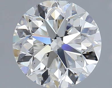 Gia Certified Round Cut 1.50ct Vvs1 Diamond: This gia-certified natural round cut diamond weighs 1. 50 carats with g color grade and vvs1 clarity. It features a good cut, excellent polish, and very good symmetry. With faint fluorescence, this di
