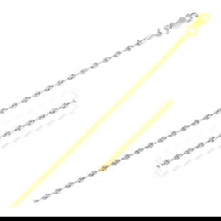 14k Gold Round Box Chain 1.35mm: Size: 18". This round box chain comes in 14k gold and has a width of 1. 35 millimeters. Chain information: width: 0. 05 inches, chain type: box, clasp type: lobster-claw, approximate weight: 1. 9 gram