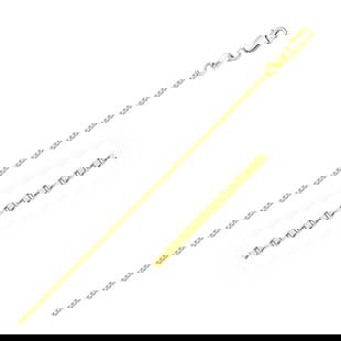 14k Gold Classic Box Chain 1.0mm: Size: 22". This classic box chain comes in 14k gold and has a width of 0. 9 mm. Chain information: width: 0. 035 inches, chain type: box, clasp type: lobster-claw, approximate weight: 3. 3 gram(s), me