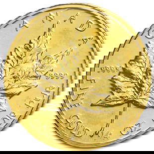 1986 Canada 1/4 Oz Gold Maple Leaf Bu (sealed): Mintage of only 879,200 coins! This small, but beautiful gold maple leaf come in the original sealed plastic as issued from the royal canadian mint. Contains 1/4 oz of . 9999 fine gold. Obverse: right