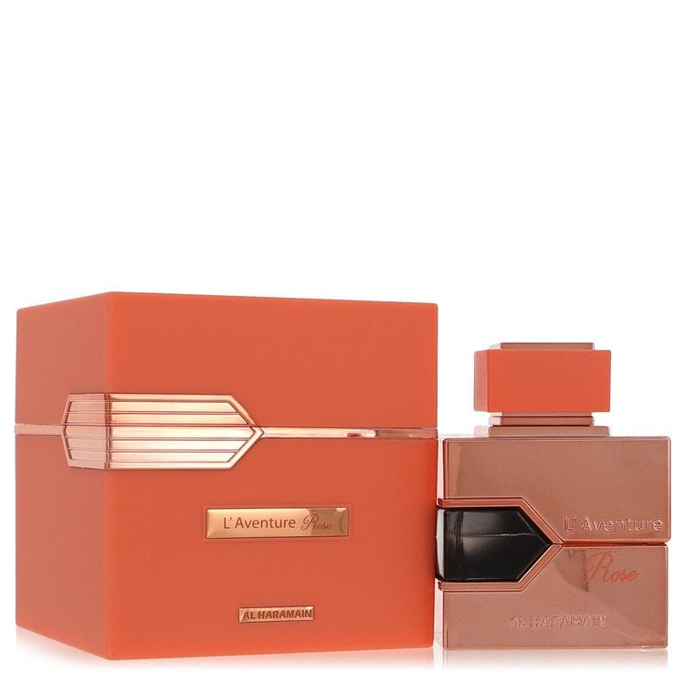 Al Haramain L'aventure Rose Women's 3.4 Oz Spray: New, guaranteed authentic eau de parfum!
