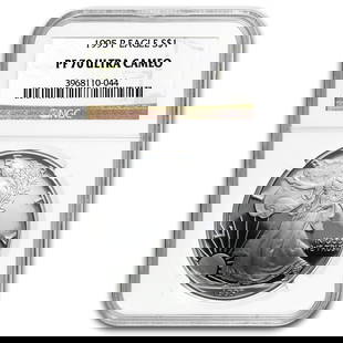 1995-p Proof American Silver Eagle Pf-70 Ngc: Multiple in stock: you may not receive the exact coin photographed, but it will be this condition and grade. The silver eagle, introduced in 1986, rapidly gained acclaim for its iconic design, firmly