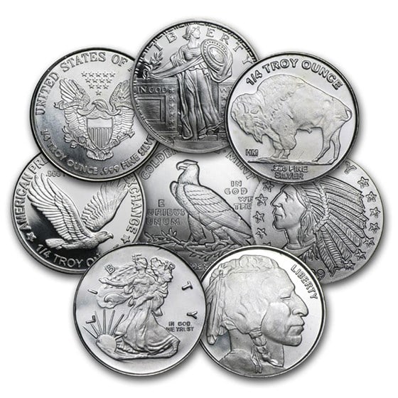 1/4 Oz Silver Round - Secondary Market (1 of 1)