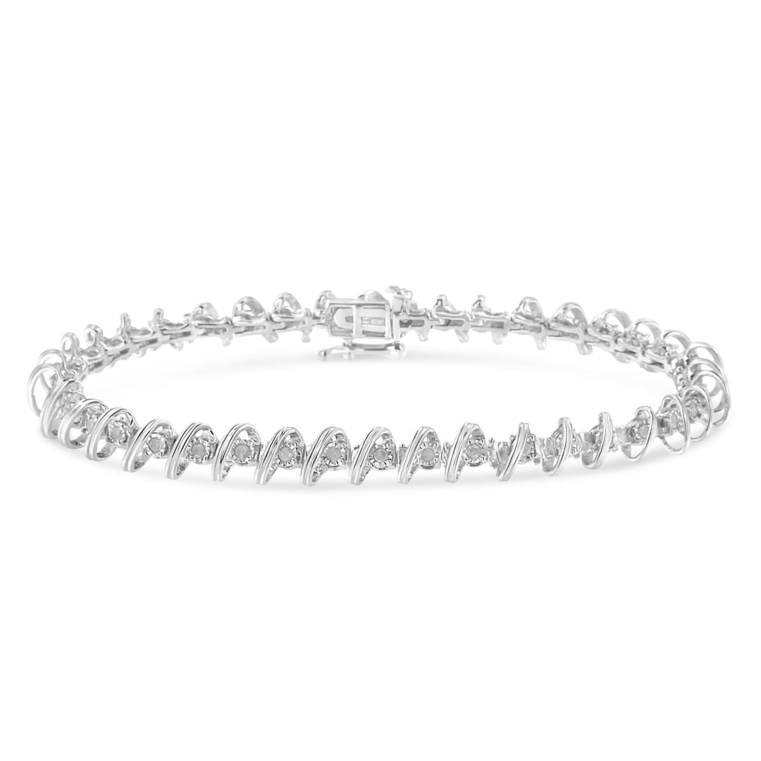 Radiant .50ct Diamond Tennis Bracelet (1 of 6)